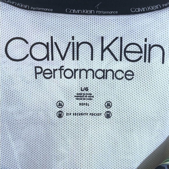 New Calvin Klein Women’s Tropical Blue Green Floral Performance Jacket Size L - Picture 4 of 8